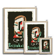 Cafe Prijinkaikwaa - Fine art print - Matchbox art print - Retro art print - Vintage art print - Wall art print
