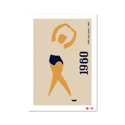 1960 Olympic Games - Gymnastics - Fine art print - Matchbox art print - Retro art print - Vintage art print - Wall art print