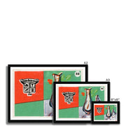 Bohemia Glass. 1766 - Fine art print - Matchbox art print - Retro art print - Vintage art print - Wall art print