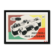 Meopta. A Camera For Everyone - Fine art print - Matchbox art print - Retro art print - Vintage art print - Wall art print