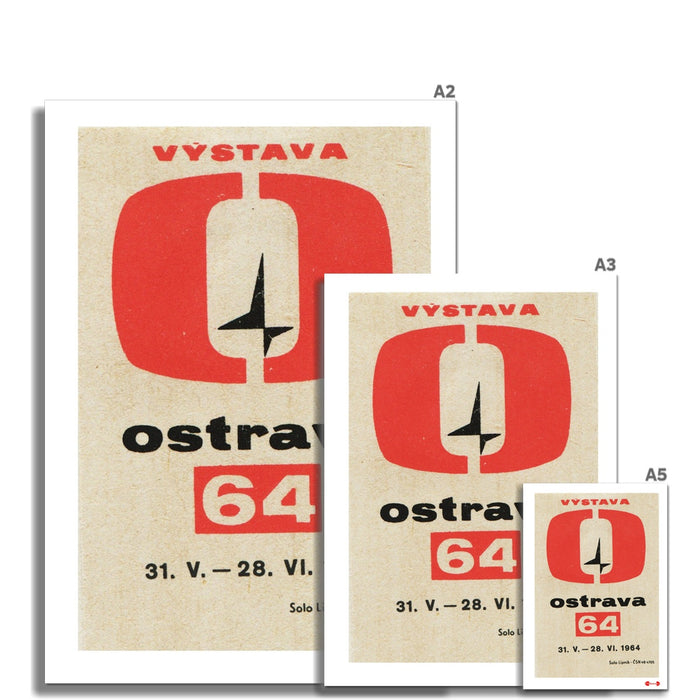 20006 Ostrava 64 Exhibition Fine Art Print