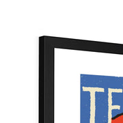 Tea, Wine & Oden - Fine art print - Matchbox art print - Retro art print - Vintage art print - Wall art print