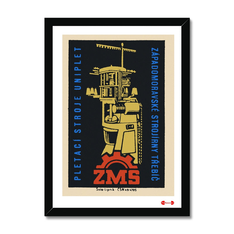 Uniplet Knitting Machines - Fine art print - Matchbox art print - Retro art print - Vintage art print - Wall art print