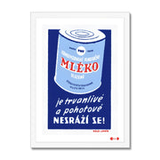 Condensed Milk - Fine art print - Matchbox art print - Retro art print - Vintage art print - Wall art print