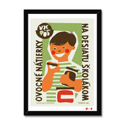 Fruit Spread - Fine art print - Matchbox art print - Retro art print - Vintage art print - Wall art print