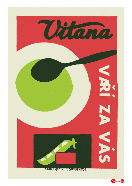 Vegetable Soup - Fine art print - Matchbox art print - Retro art print - Vintage art print - Wall art print