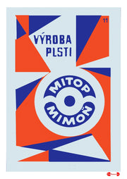 Felt Production - Fine art print - Matchbox art print - Retro art print - Vintage art print - Wall art print