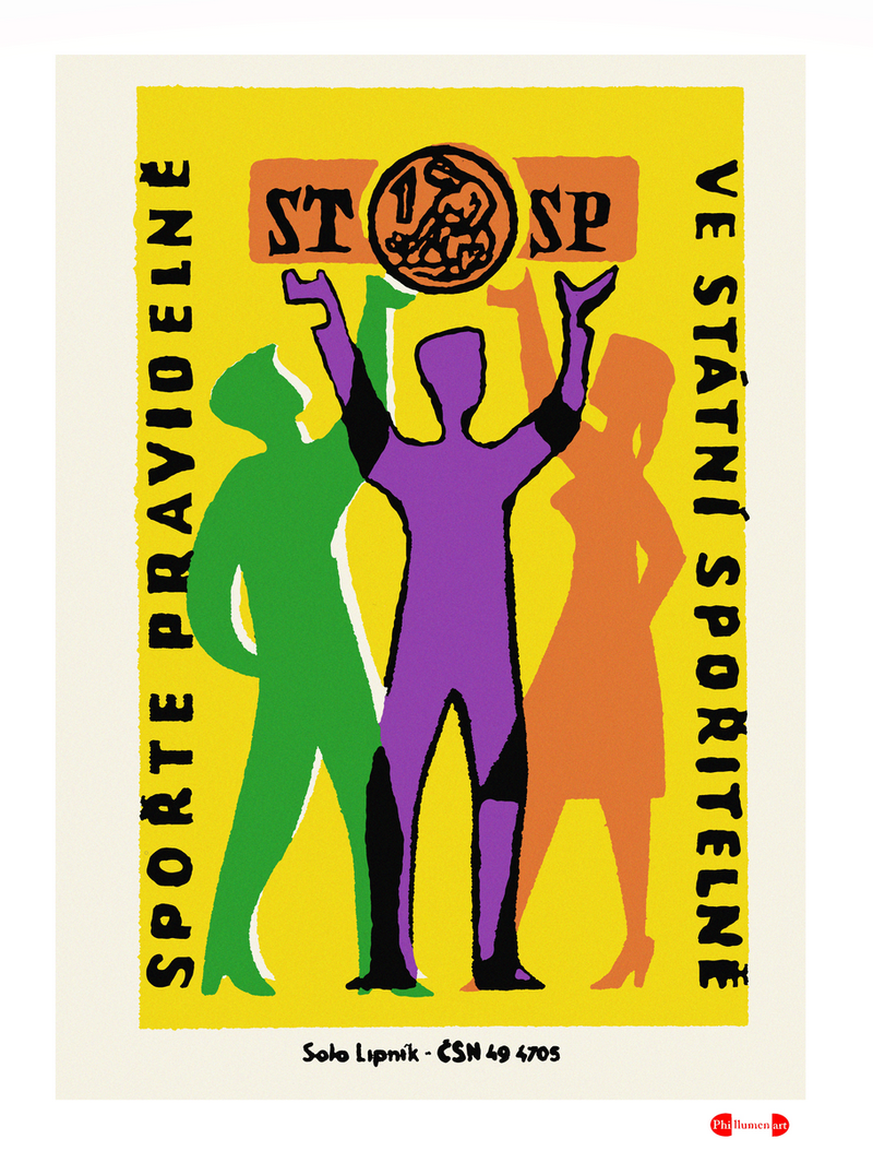 Exercise Regularly - Fine art print - Matchbox art print - Retro art print - Vintage art print - Wall art print