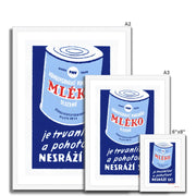 Condensed Milk - Fine art print - Matchbox art print - Retro art print - Vintage art print - Wall art print