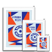 Felt Production - Fine art print - Matchbox art print - Retro art print - Vintage art print - Wall art print