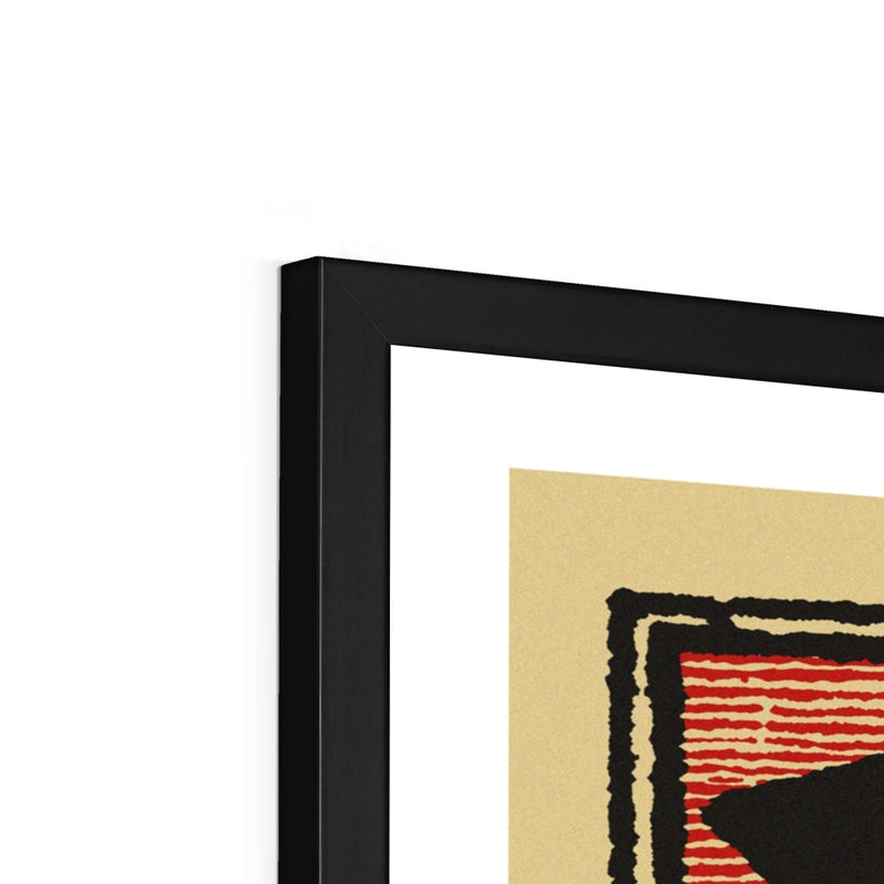 The Cricket Match - Fine art print - Matchbox art print - Retro art print - Vintage art print - Wall art print