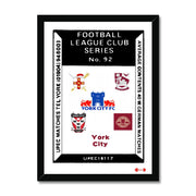 York City Badges - Fine art print - Matchbox art print - Retro art print - Vintage art print - Wall art print