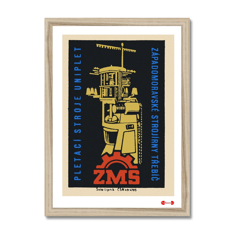 Uniplet Knitting Machines - Fine art print - Matchbox art print - Retro art print - Vintage art print - Wall art print