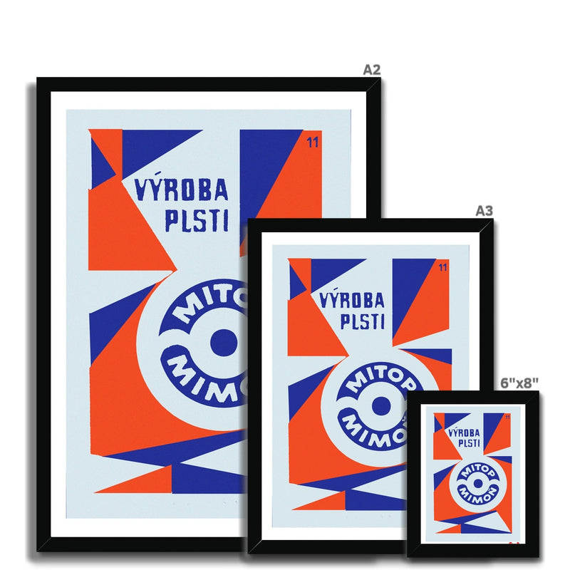 Felt Production - Fine art print - Matchbox art print - Retro art print - Vintage art print - Wall art print