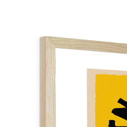 Hanacka Dresses and Coats.Yellow - Fine art print - Matchbox art print - Retro art print - Vintage art print - Wall art print