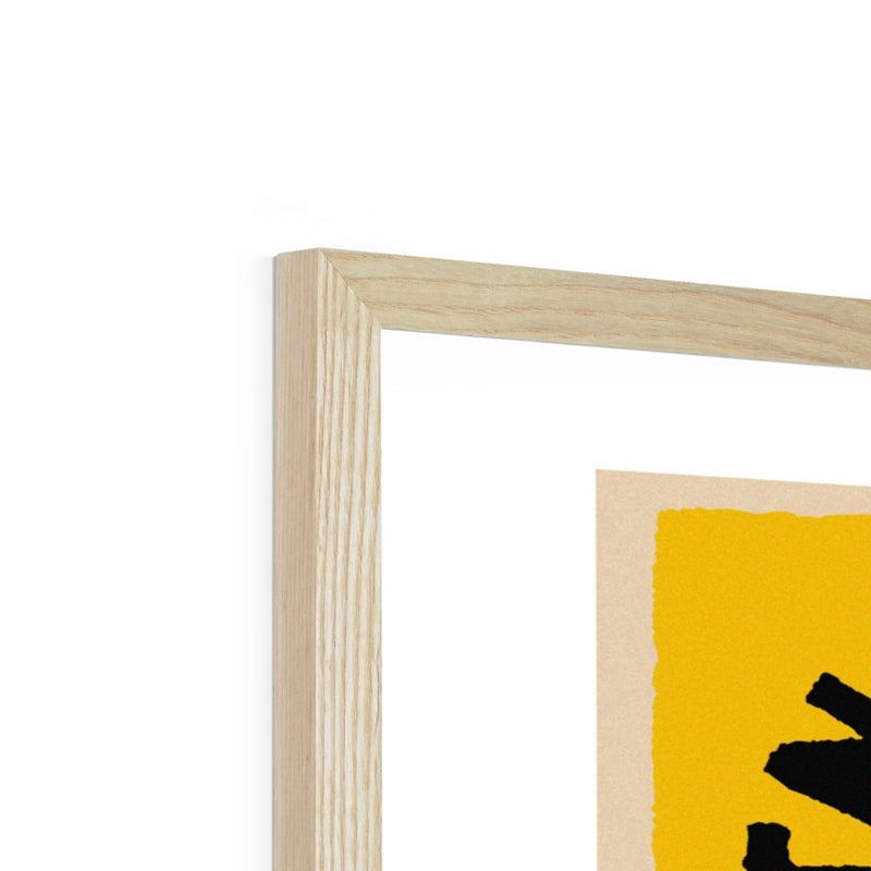 Hanacka Dresses and Coats.Yellow - Fine art print - Matchbox art print - Retro art print - Vintage art print - Wall art print