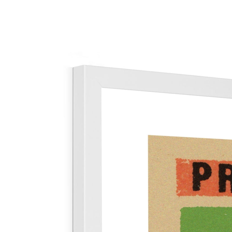 Work for Yourself. - Fine art print - Matchbox art print - Retro art print - Vintage art print - Wall art print