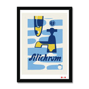 Pure Water - Fine art print - Matchbox art print - Retro art print - Vintage art print - Wall art print