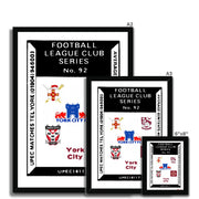 York City Badges - Fine art print - Matchbox art print - Retro art print - Vintage art print - Wall art print