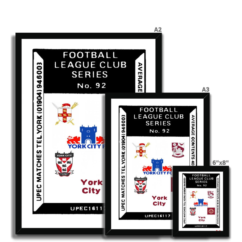 York City Badges - Fine art print - Matchbox art print - Retro art print - Vintage art print - Wall art print