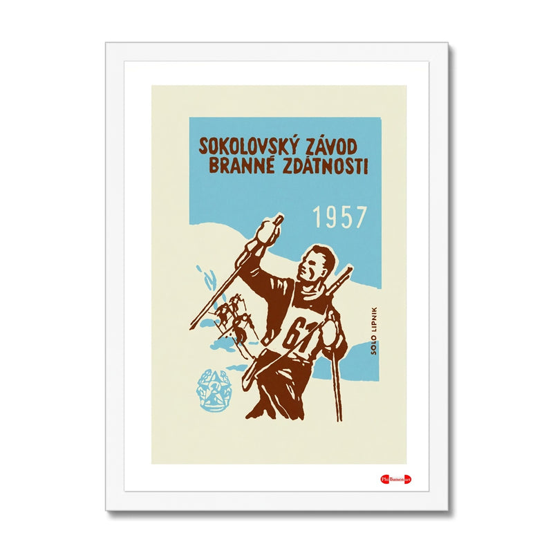 Military Fitness Race - Fine art print - Matchbox art print - Retro art print - Vintage art print - Wall art print