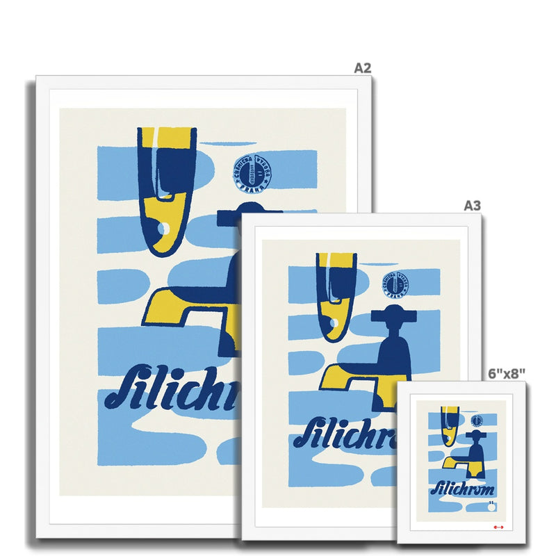 Pure Water - Fine art print - Matchbox art print - Retro art print - Vintage art print - Wall art print