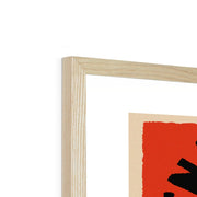 Hanacka - Dresses and Coats (Red) - Fine art print - Matchbox art print - Retro art print - Vintage art print - Wall art print